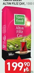 TARIM KREDİ ALTIN FİLİZ ÇAY 1000 G